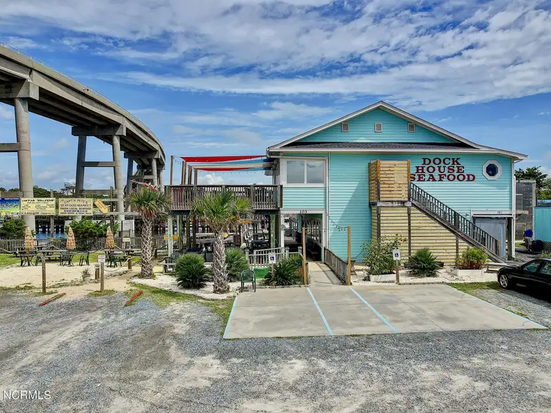 Waterfront Commercial Property on Holden Beach with 230' Frontage and Development Potential