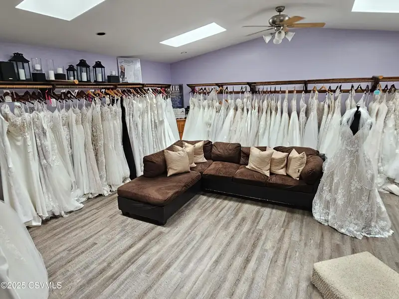 Downtown Selinsgrove Bridal Shop with Display Rooms and Off-street Parking