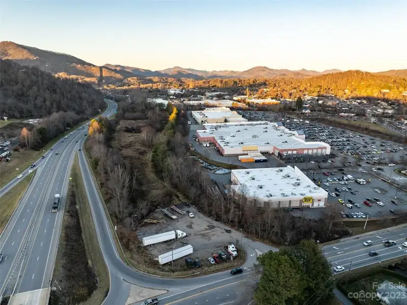 16+ Acres of Commercial Land with Highway Visibility Near Waynesville Commons Plaza