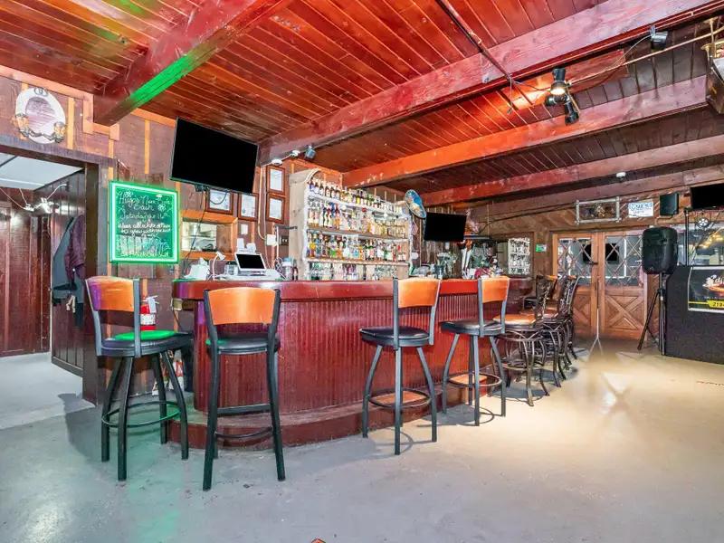 Commercial Bar with Party Hall and Attached Residential Property