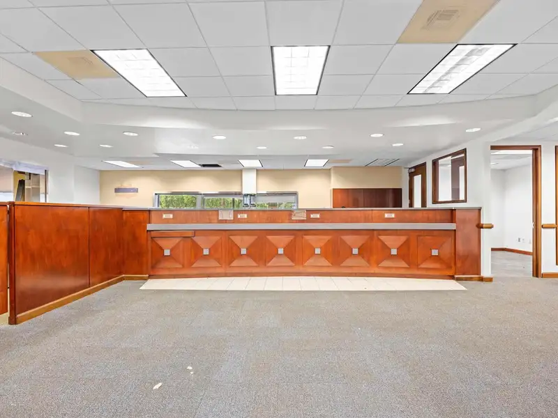Former Bank for Lease - 3002 Sf with Drive-thru and Office Layout