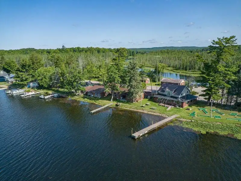 Investment Opportunity: Iconic Sportsman's Lodge with Cottages on Pickerel & Crane Lake