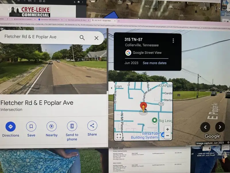 0.80 Acre Commercial Lot for Medical Office Development in Collierville, Tn