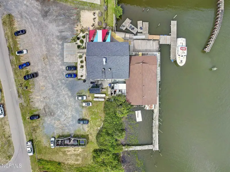 Waterfront Commercial Property on Holden Beach with 230' Frontage and Development Potential