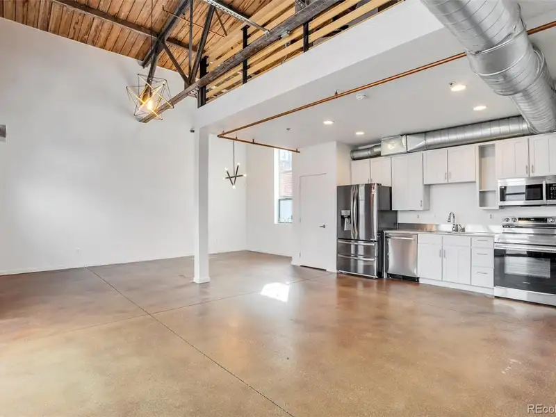 Two-level Brick Live/work Loft in Rino Arts District, Denver