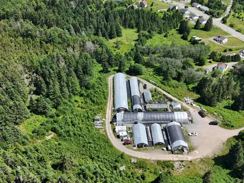 Greenhouse Business Opportunity on 7 Acres with Ocean View in St. Peter's, Ns