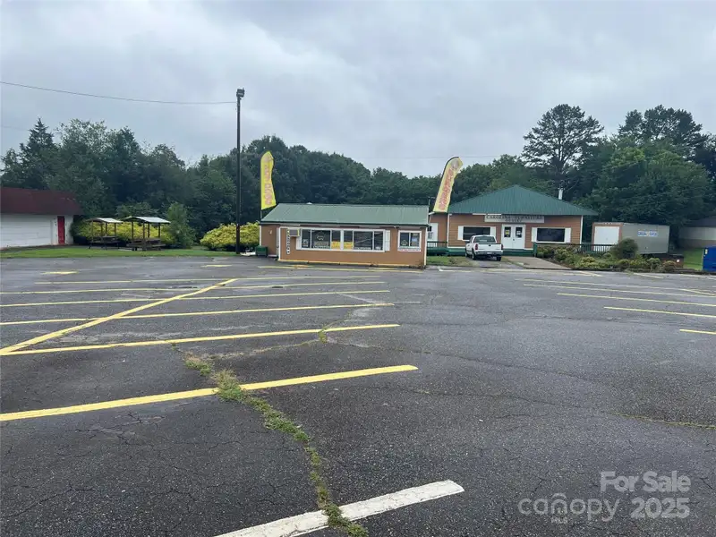 High-traffic Commercial Property with Multi-use Buildings in County Center