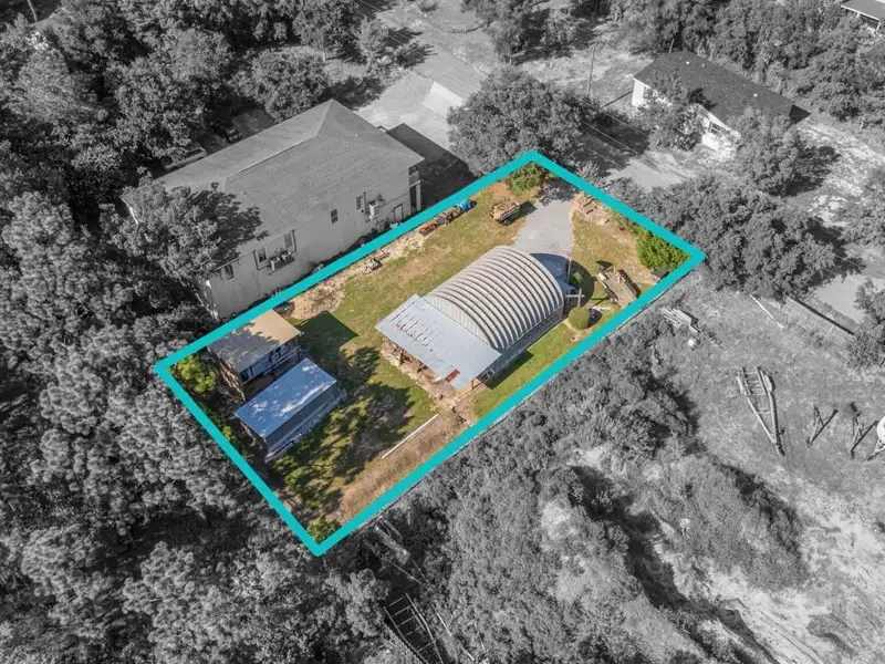 30x30 Enclosed Quonset Building with Pole Barn and Storage on Hwy 98