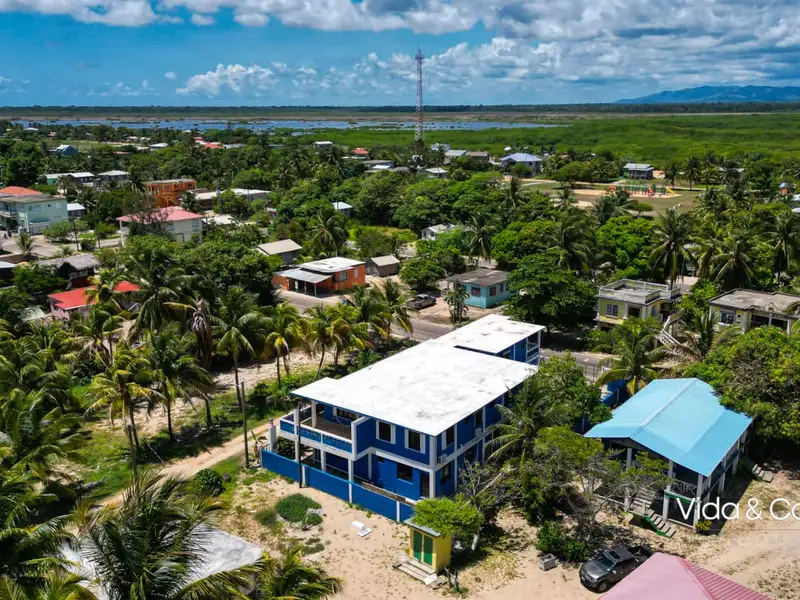 Tropical Multi-unit Home with Caribbean Sea Views in Hopkins Village, Belize