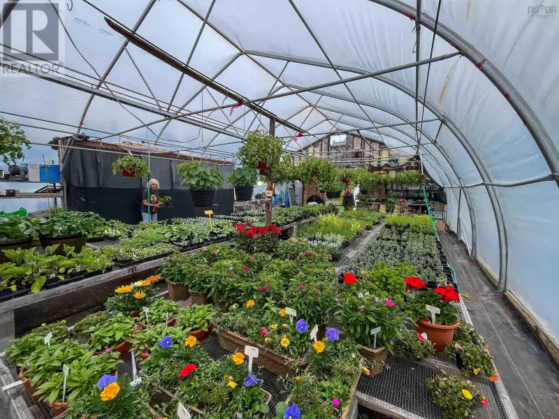 Greenhouse Business Opportunity on 7 Acres with Ocean View in St. Peter's, Ns