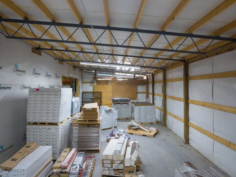 Large Commercial Building on Highway 412e in Parsons with Extensive Frontage and Warehouse Space