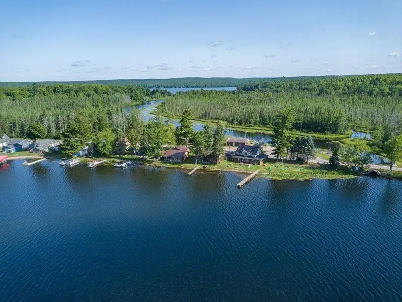 Investment Opportunity: Iconic Sportsman's Lodge with Cottages on Pickerel & Crane Lake