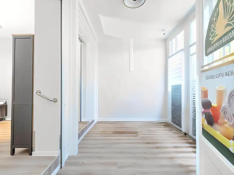 Versatile Commercial Space in Maritime Residential Building, Warnemünde First Floor Location