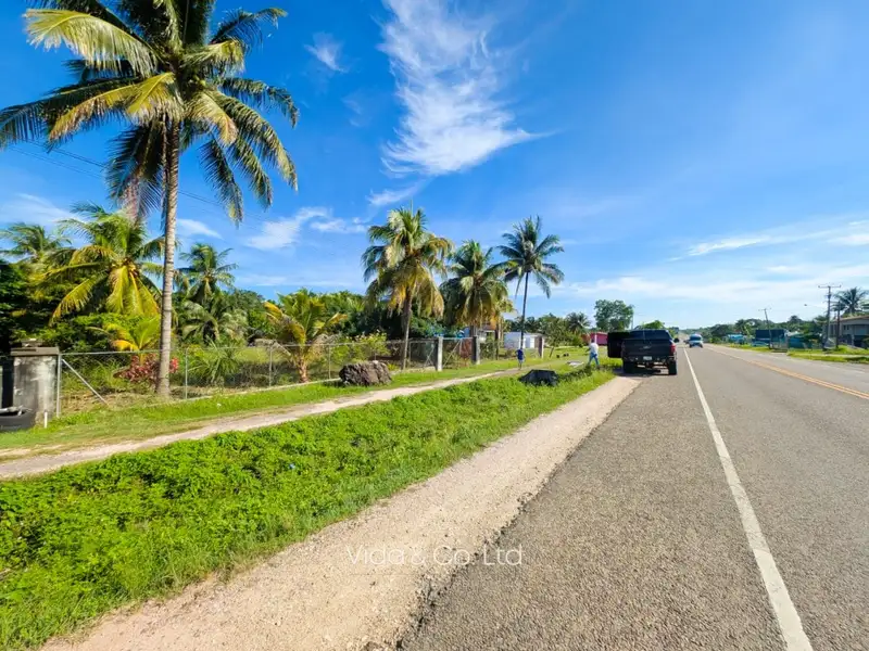 1-acre Lot for Sale in Camalote, Belmopan with Highway Frontage and Fenced Boundaries