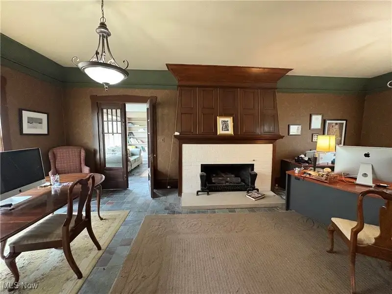 Updated Tudor Office Building with Residential Potential in Canton Near Downtown