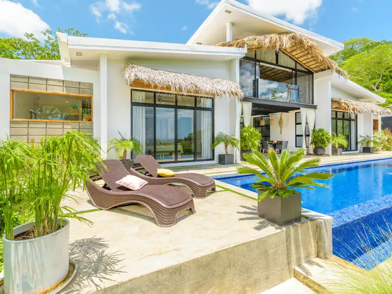 Tropical Oasis with 4 Homes and Ocean Views Minutes from Tamarindo Beach