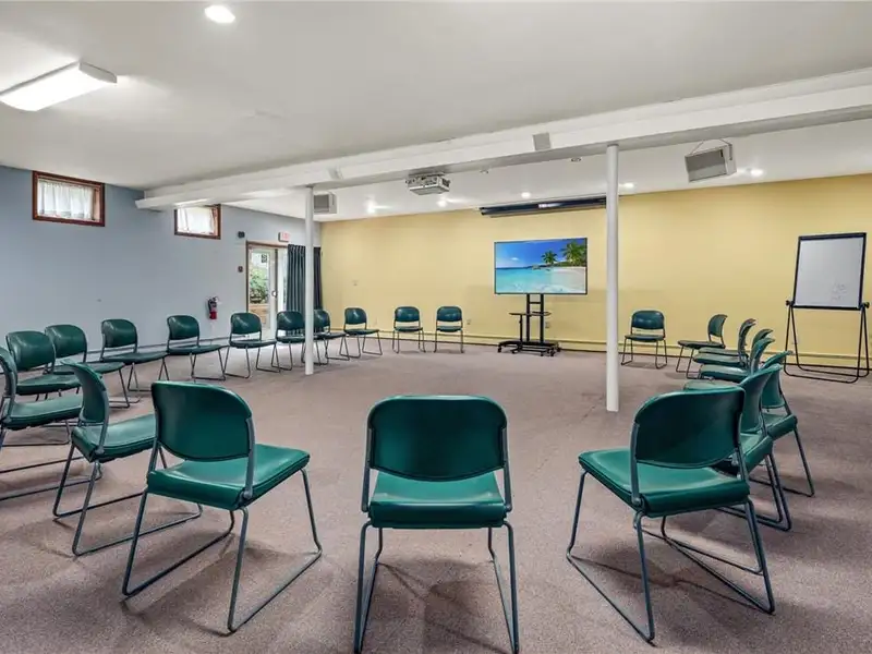 Versatile 75-acre Retreat Center in Hyde Park with Multiple Buildings and Amenities