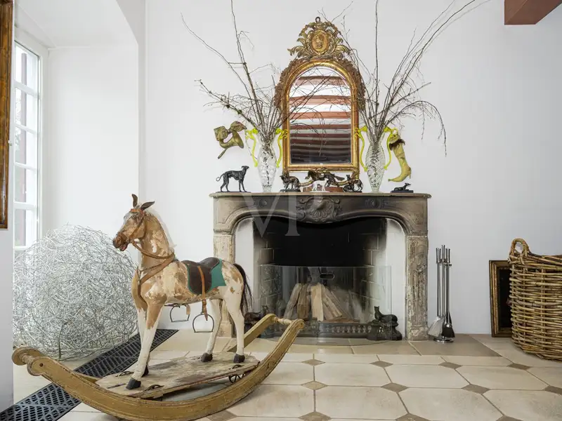 Historic Castle Estate with Equestrian Facilities and Caretaker's Lodge