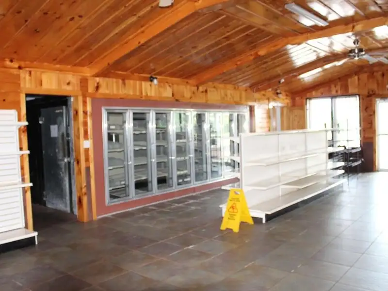 Remodeled Convenience Store and Restaurant Space with Kitchen and Seating Area