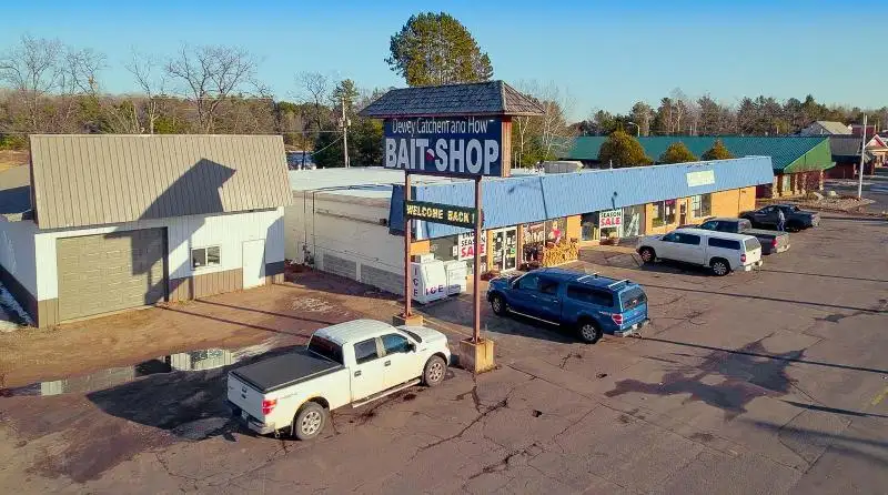 Premier Fishing Retail Store and Bait Shop in Minocqua, Wi on 2.62 Acres