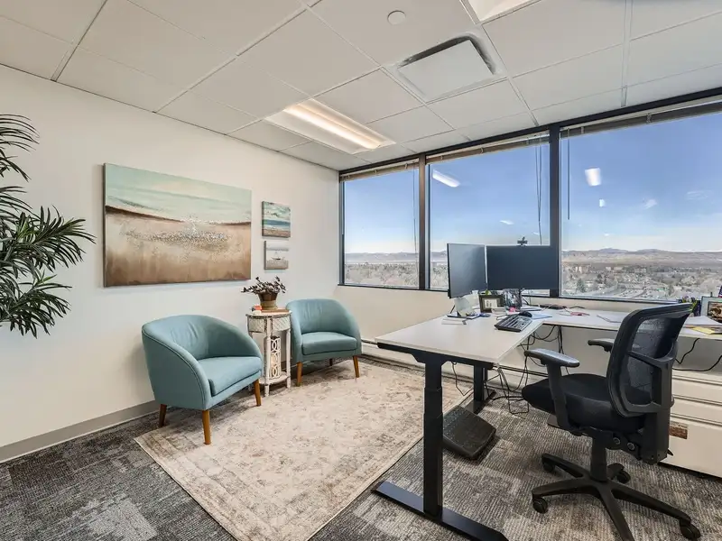 Modern 8,240 Sf Office Space with City and Mountain Views in Denver's Centerpoint Ii