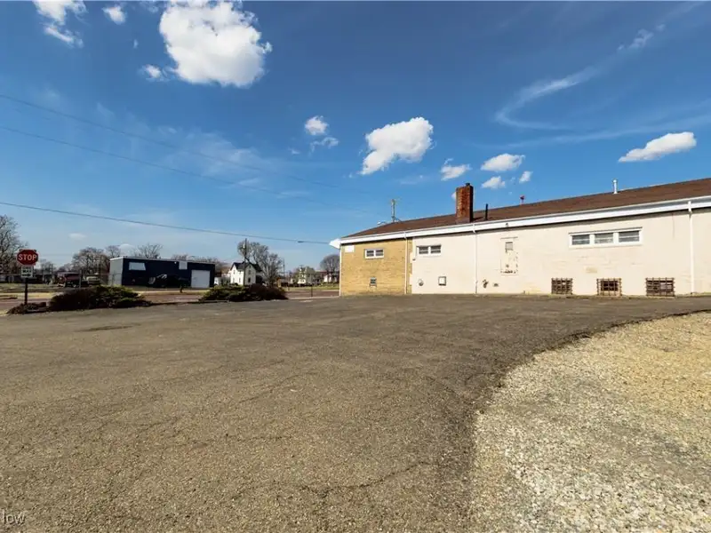 Spacious Brick and Block Commercial Building in Downtown Canton with Parking and Loading Dock