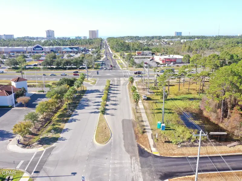 Prime Commercial Corner Lot in Panama City Beach, 2.28 Acres at High Traffic Intersection