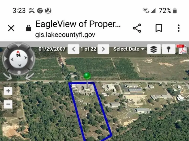 10.94-acre Commercial Property with 7,500 Sq Ft Warehouse on State Rd 46 Frontage