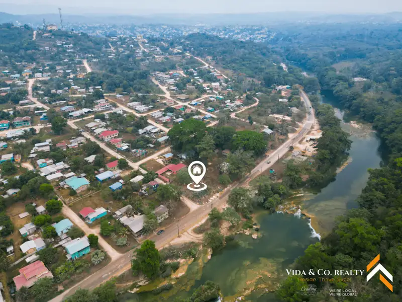 Two Adjoining Riverfront Lots with Highway Frontage in San Jose Succotz, Belize