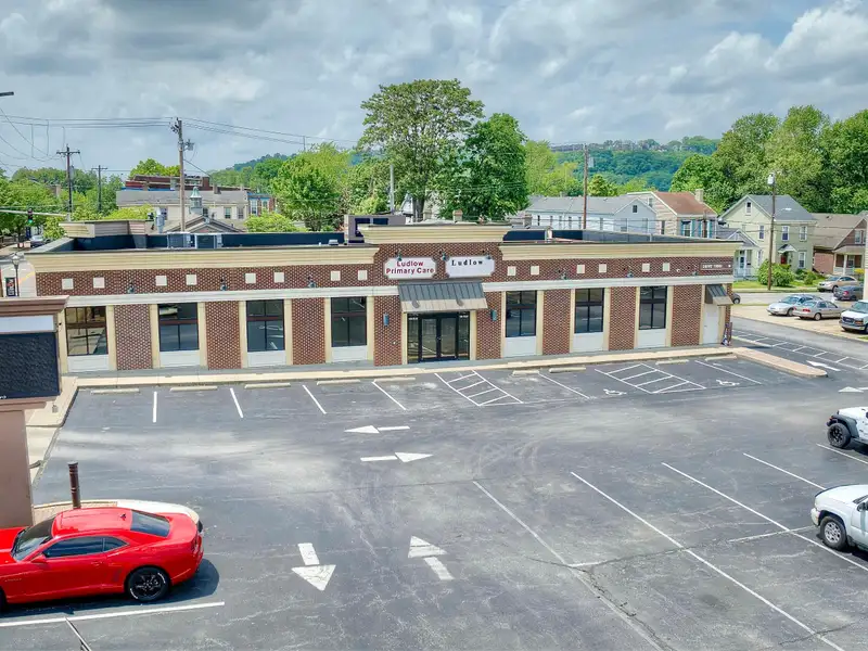 Versatile Commercial Property with Two Suites in High-visibility Ludlow, Ky Location