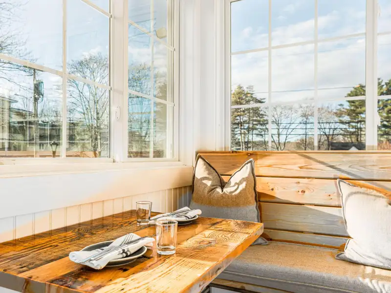 High-end Restaurant Space with Outdoor Dining and Residential Unit in Ogunquit
