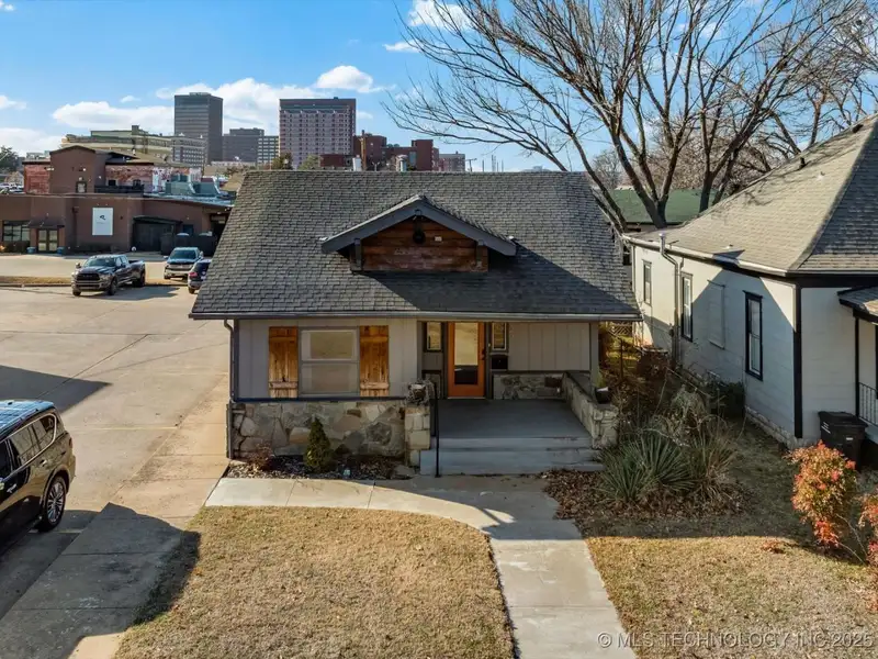 Commercial Bungalow in Downtown Bartlesville with Basement and Detached Garage