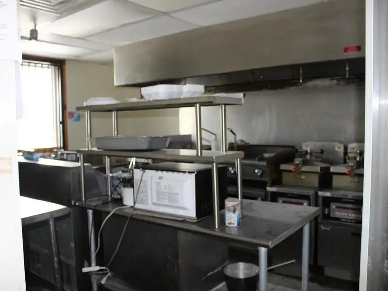 Remodeled Convenience Store and Restaurant Space with Kitchen and Seating Area