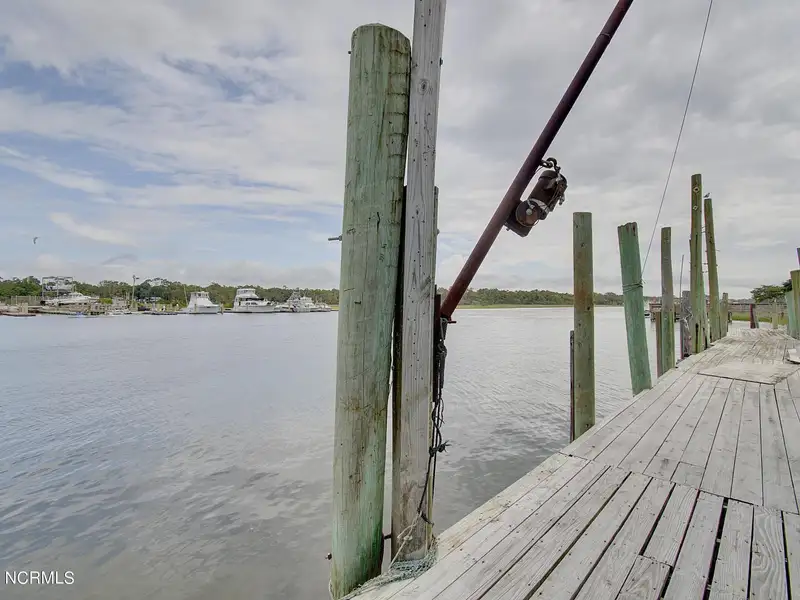 Waterfront Commercial Property on Holden Beach with 230' Frontage and Development Potential