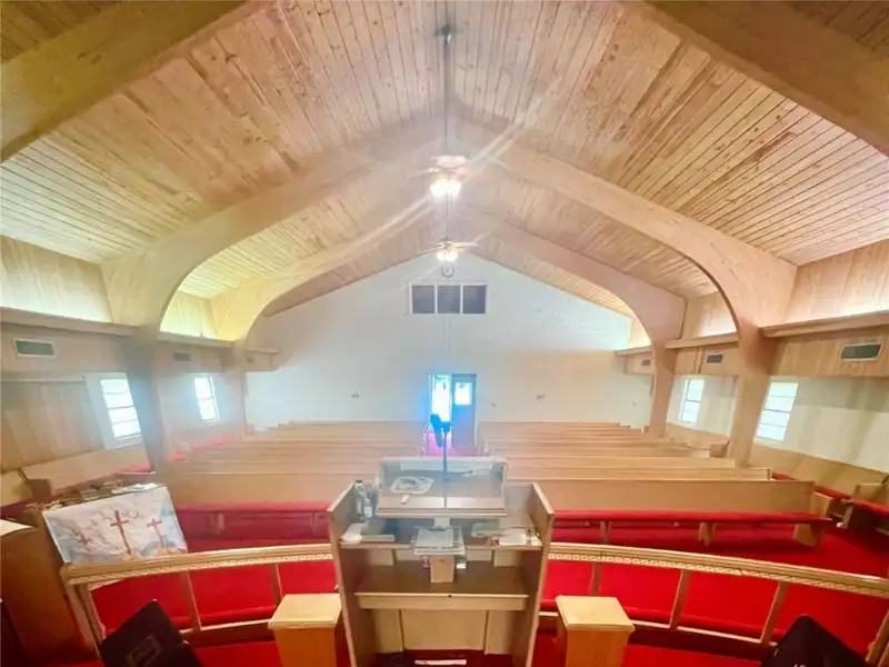 Spacious Church Building with Fellowship Hall, Offices, and Classrooms