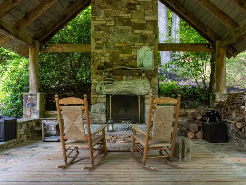 Serene 5.81-acre Retreat with Pavilion, Barn, Home, and Bold Creek Access