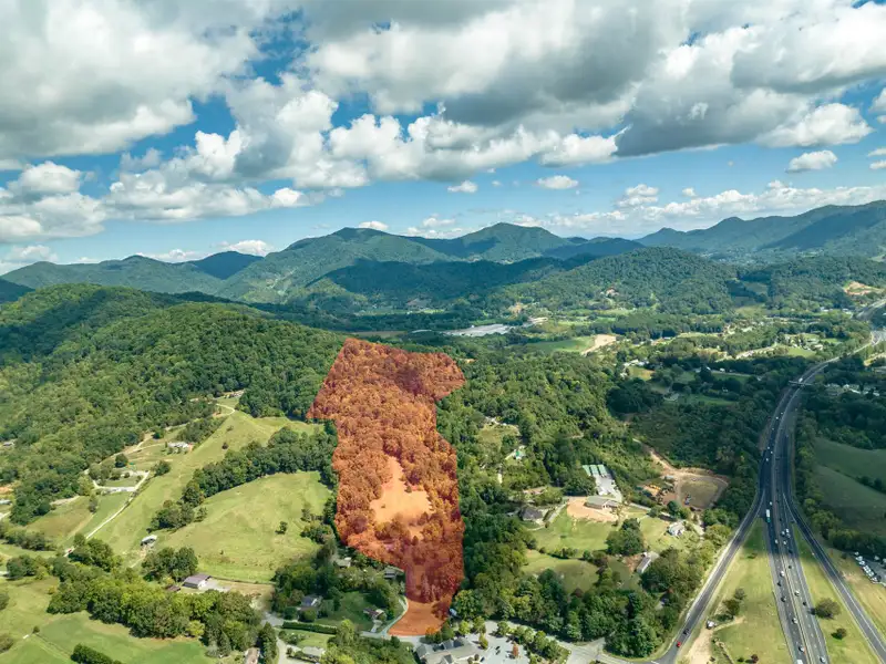 29 Acres of Land with Mountain Views Near Downtown Canton, Subdivision Potential