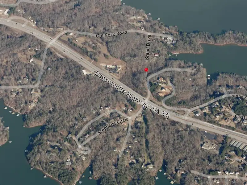 Two Lots for Sale Near Lake Lanier - 0.25 Acres on Dawsonville Highway