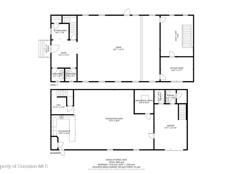 Versatile Former Church Building in Peaceful Location with Ample Parking and Creative Potential
