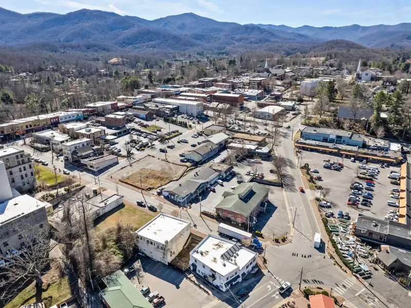 Commercial Lot in Downtown Waynesville with Paved Street Frontage and Utilities Available
