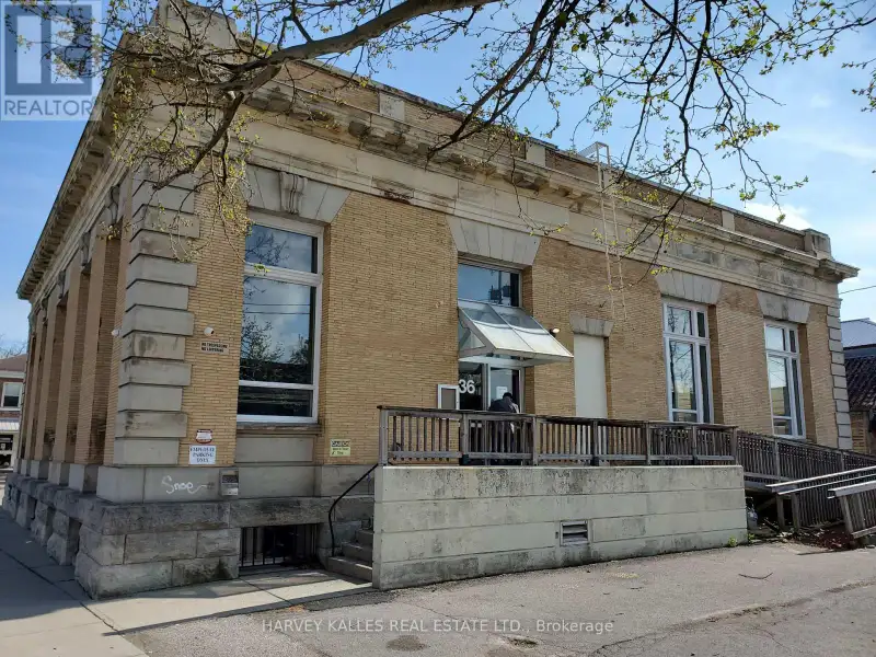 Historic Open Concept Commercial Space in Downtown Simcoe with Parking