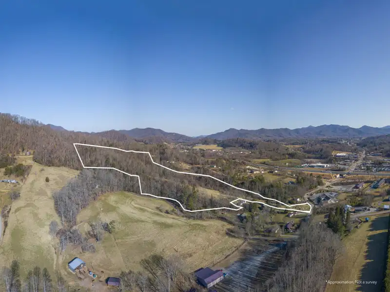 29 Acres of Land with Mountain Views Near Downtown Canton, Subdivision Potential