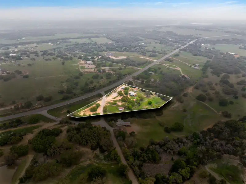 3.4-acre Commercial Tract on Hwy 290 East of Fredericksburg with Multiple Improvements