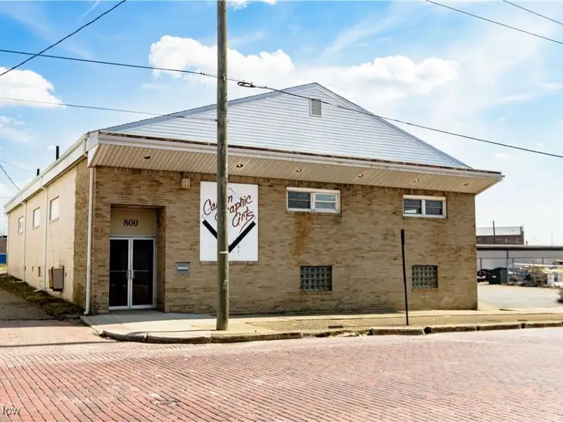 Spacious Brick and Block Commercial Building in Downtown Canton with Parking and Loading Dock