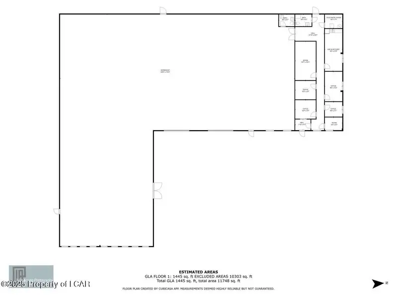 Warehouse with Overhead Doors on Purdytown Turnpike - 12,091 Sq Ft