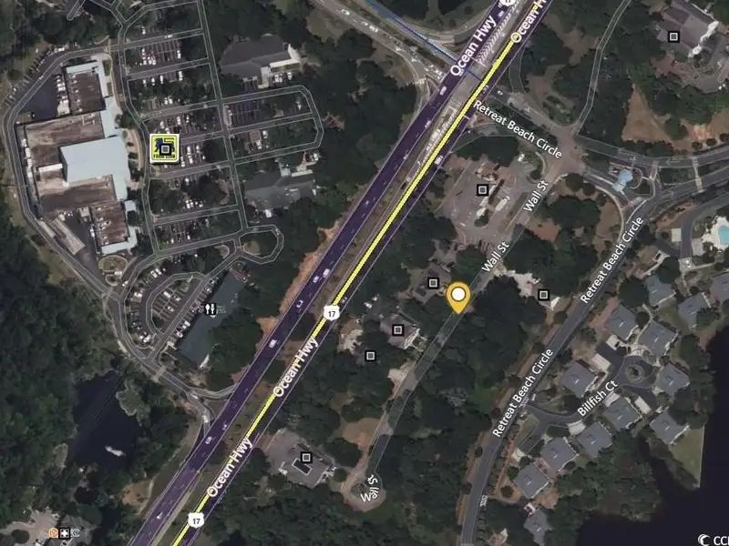 Commercial Land on Wall Street Near Highway 17 with Established Infrastructure