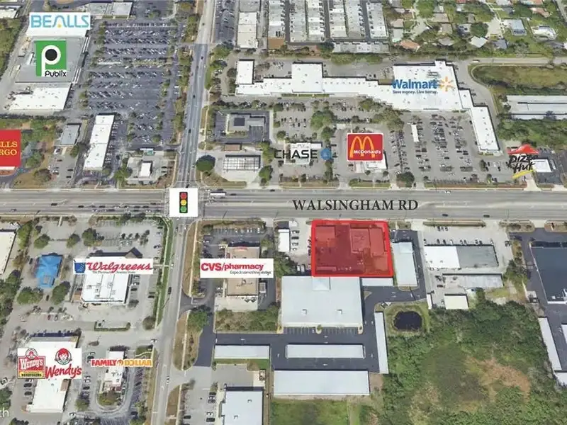 Commercial Lots for Sale: 3 Parcels on Walsingham Rd, .73 Acres with Tenant Occupancy