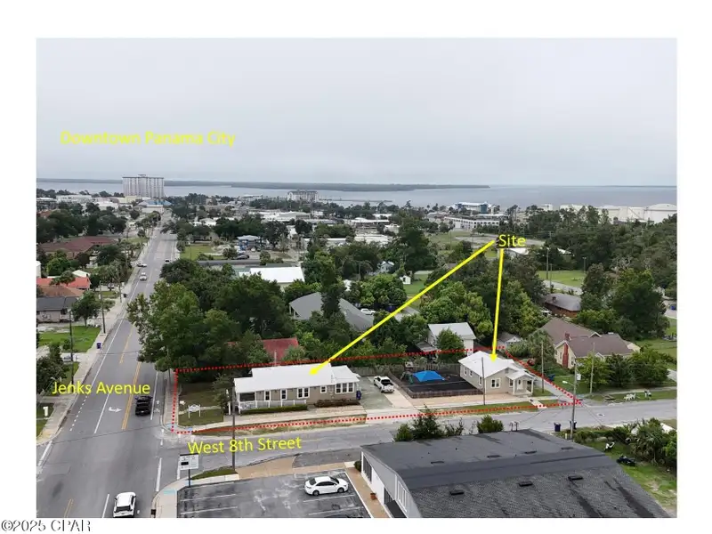Versatile Commercial Property on Jenks Avenue with Two Buildings and Outdoor Space