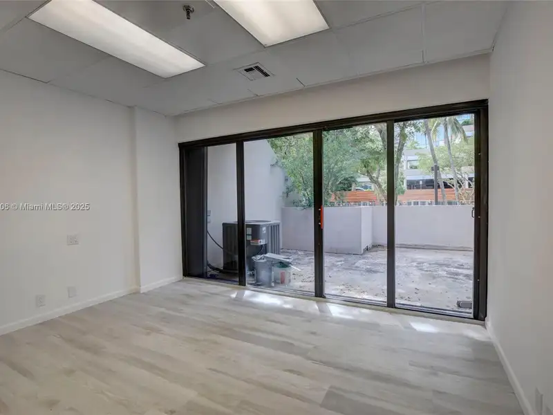 Vacant Flexible Use Office with Reception, Conference Room, and Patio