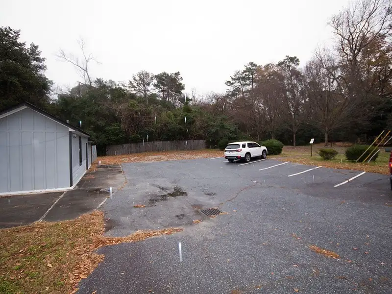 Midtown Commercial Property with Kitchenette, Restrooms, and Storage Building